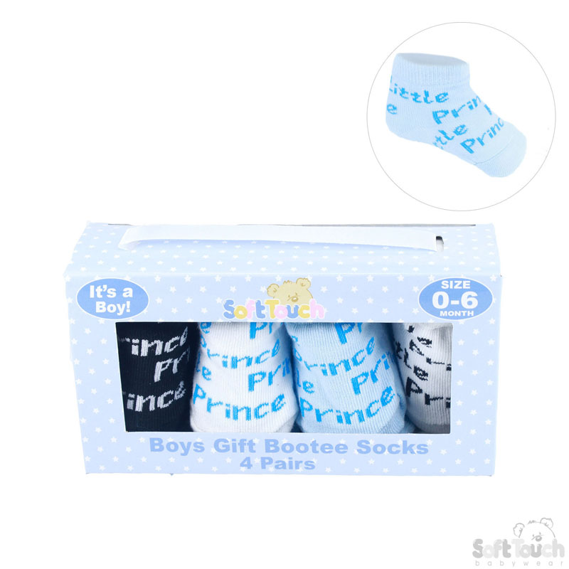Gift Socks 'Boy/Girl' (4prs/Box) GS42